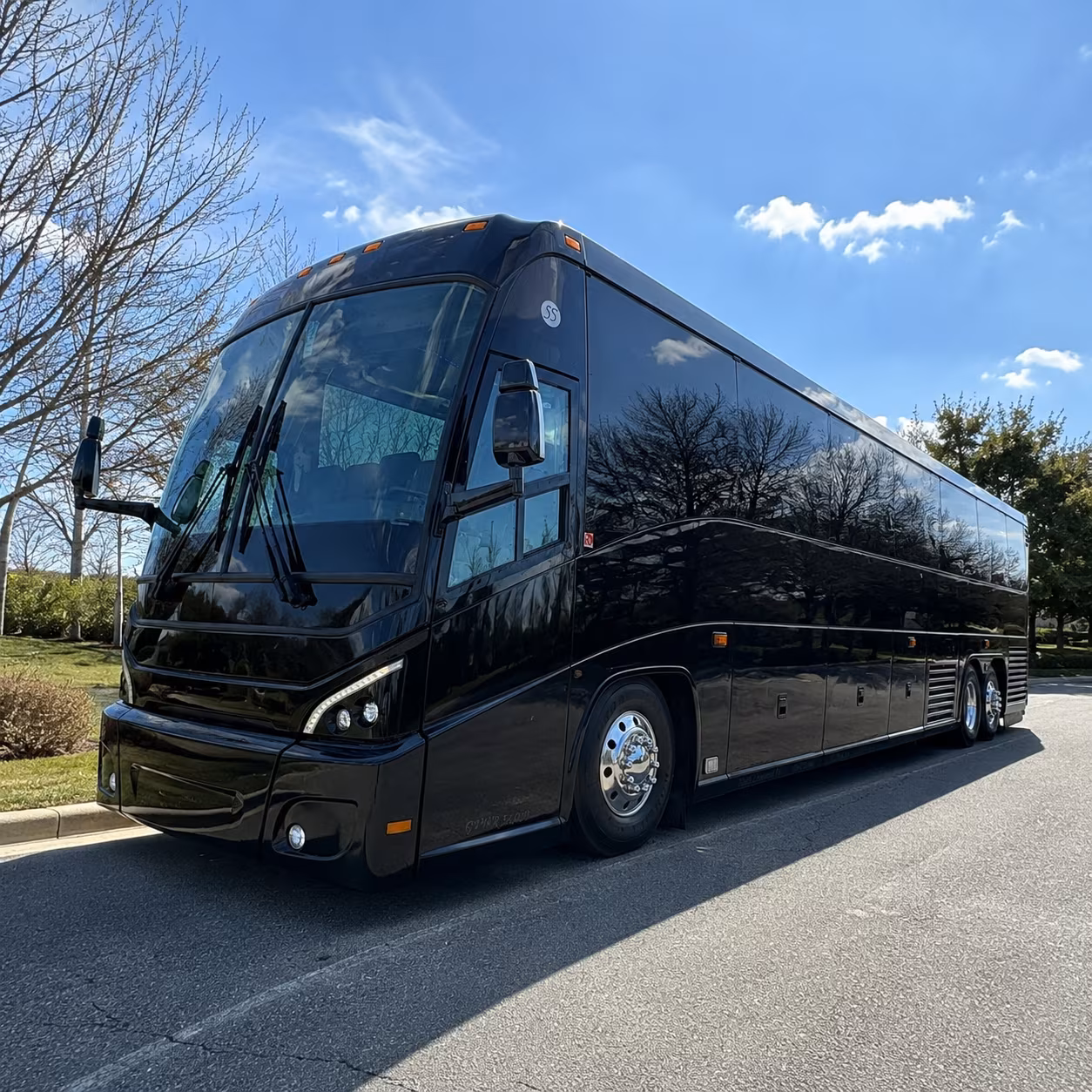 charter bus rentals for national guard unit movements out of woodbury
