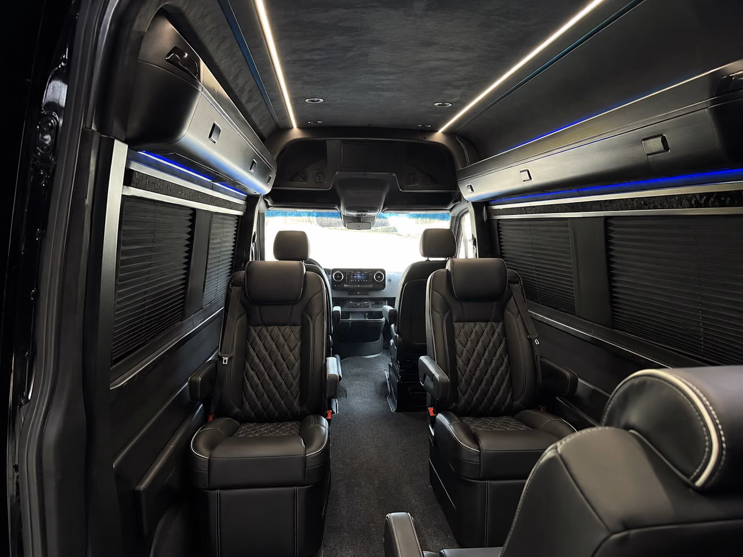 woodbury employee transportation onboard seating