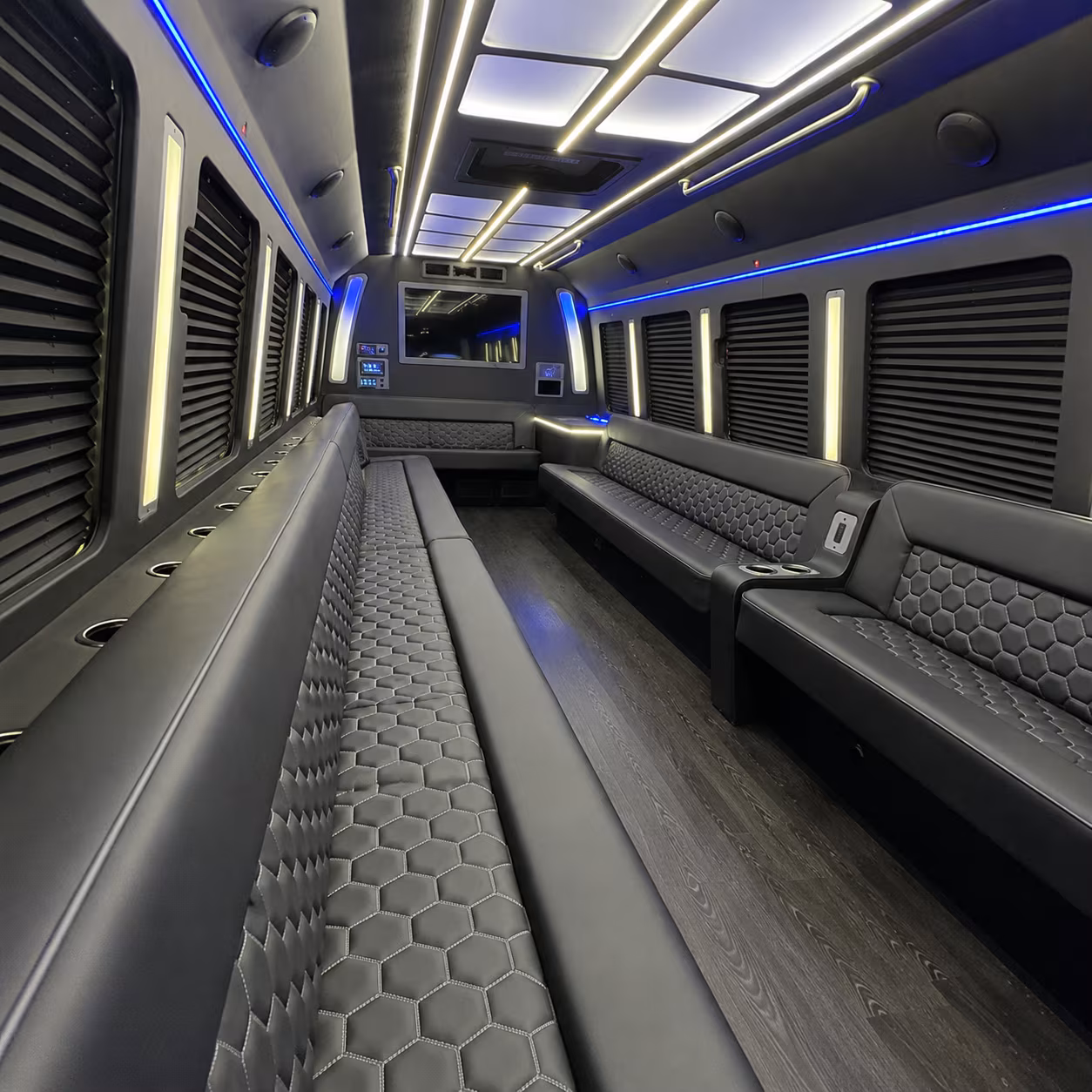 woodbury party bus rentals inside
