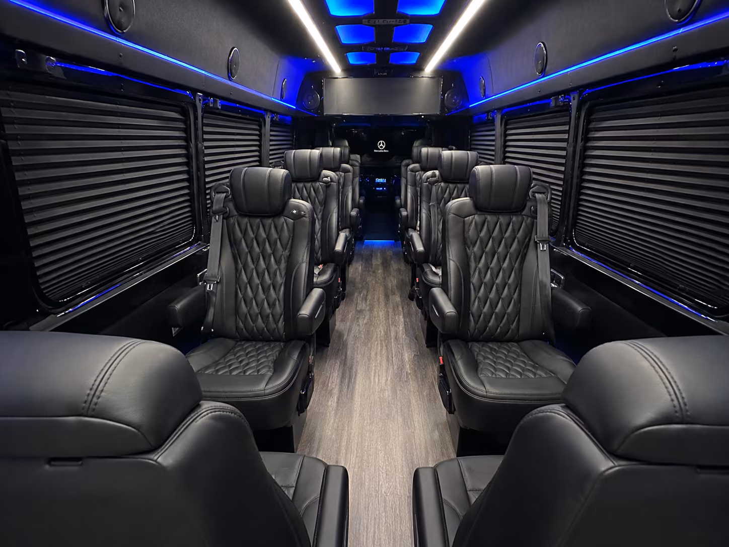 woodbury wedding transportation onboard seating
